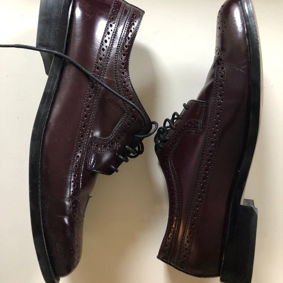 Bostonian Malden Burgundy - Wingtip - Picture 3 of 5
